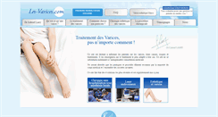 Desktop Screenshot of les-varices.com